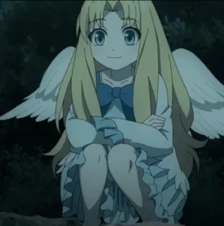 🌈 8d3d5a9b Anime, Ali, Ragazza, Carina, Angelo telegram sticker