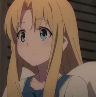 🐬 a3e2f154 Anime, Ragazza, Carina, Personaggio, Ritratto telegram sticker