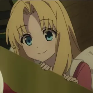 🦋 dd59e084 anime, ragazza, carina, sorridente telegram sticker