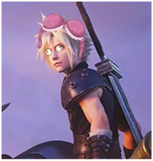 Final fantasy funny stickers whatsapp stickers