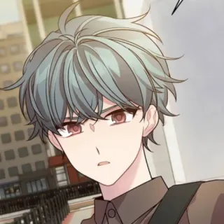 🤨 0dd04d2f Anime, Mann, Junge, Porträt, Manga, Charakter whatsapp sticker