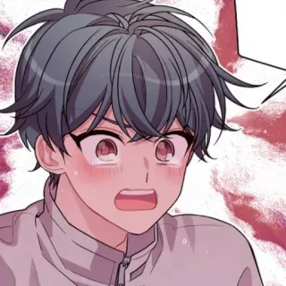 😭 2e9b9b9c Anime, Manga, Junge, geschockt, überrascht whatsapp sticker