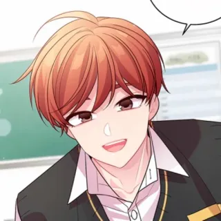 😃 30db0a57 Anime, Cartoon, Junge, Schuluniform whatsapp sticker