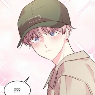 🥺 54e8f347 ??? Anime Stil, Frage, Süß, Erröten, Männlich, Cartoon whatsapp sticker