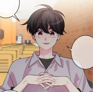 😺 cb5b16da Anime, Manga, Cartoon, Charakter, Person, Lächeln, Junge whatsapp sticker