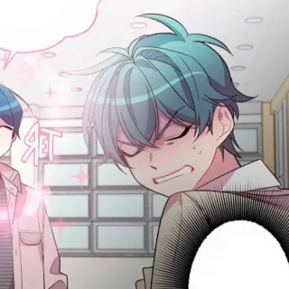 😠 ec37801e ЯЁТ Anime, Cartoon, Mann, Wütend whatsapp sticker