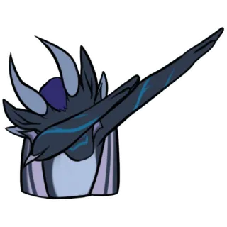 😎 3399681a dab, nhảy, ăn mừng, nhân vật, hình minh họa, sticker telegram sticker