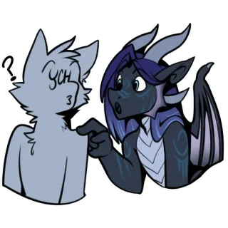 😗 9bb73f6f YCH rồng, furry, hoạt hình, fantasie, anthro, nhân vật telegram sticker