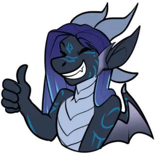 👍 dd395b3b rồng, thích, furry, hình người, hoạt hình, mỉm cười, hạnh phúc telegram sticker