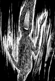 🔥 66bf2a63 horror, monster, dark, creepy, fantasy, figure whatsapp sticker