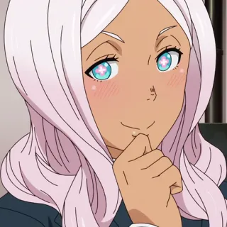 🧯 7664985e anime, vrouw, personage, schattig telegram sticker