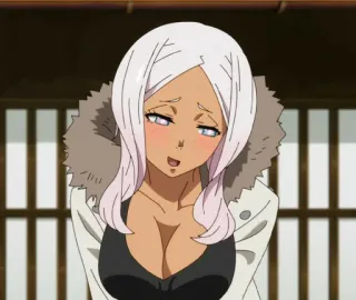 🔥 4919b5f3 애니메이션, 캐릭터, 여자, 일러스트 telegram sticker