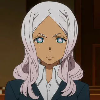 🔥 6443975b Lisa Isaragi Fire Force 애니메이션, 소방대, 리사 이사라기, 와이푸, 귀여운, 진지한 telegram sticker