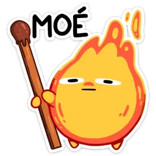 Огонёк :: @TgSticker telegram stickers