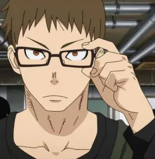 Fire Force telegram stickers