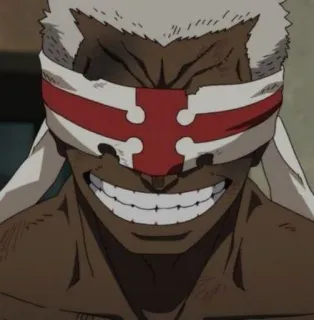 ♥️ 18fdc128 Arthur Boyle Fire Force Anime, Feuerwehrmann, Fire Force, Enbu no Kiwami, Kreuz, Arthur Boyle telegram sticker