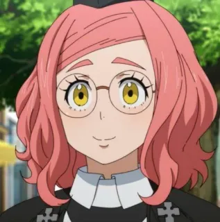 💛 c41d0194 Iris Fire Force Anime, Fire Force, Iris, Nonne, Charakter telegram sticker