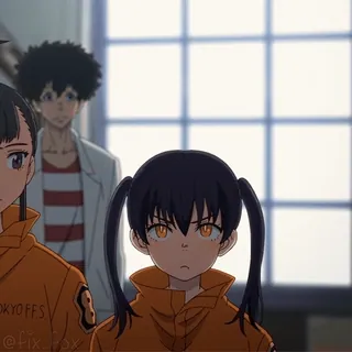 🤚 3944197c Fire Force Anime, Feuer, Illustration, Charakter telegram sticker