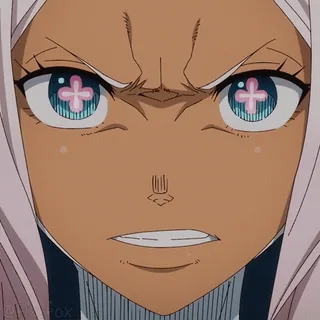 😡 a9c9e9b2 Anime, Wütend, Mädchen, Charakter, Gesicht telegram sticker