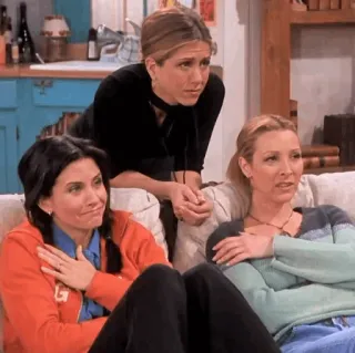 🥺 7d3310e2 Rachel Green Friends TV-Serie, Comedy, Sitcom, Friends, Rachel, Jennifer Aniston, Monica, Phoebe telegram sticker