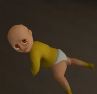 🌟 ca8295f4 bambino, inquietante, horror, giallo, bambola telegram sticker