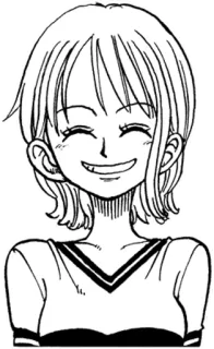 😊 f81d8660 Nami One Piece Anime, Manga, One Piece, Nami, Personnage whatsapp sticker