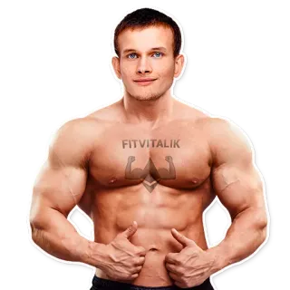 👍 819a838e FITVITALIK telegram sticker