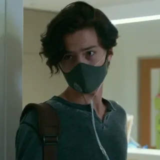 🥀 2b37e74a maschera, persona, ospedale, ossigeno, malattia, medico whatsapp sticker