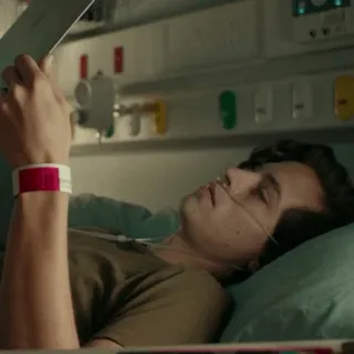 🥀 514c9a6d ospedale, paziente, medico, malato, malattia, salute whatsapp sticker