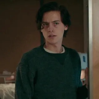 🥀 5b6b1654 Jughead Jones Riverdale persona, uomo, attore, ritratto whatsapp sticker