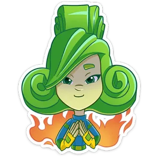 😈 9269be10 Cartoon, Figur, Sticker, Feuer telegram sticker