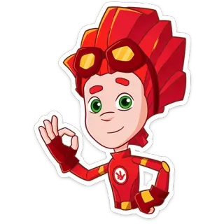 👌 fc725191 мультфильм, анимация, персонаж, дети, стикер telegram sticker