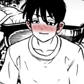 🥵 1ce0e503 Anime, Manga, Ragazzo, Personaggio, Opera d'arte, Illustrazione whatsapp sticker