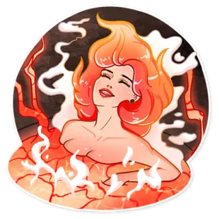 Hottie telegram stickers