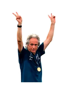 ✌️ 42c262ab persona, uomo, vittoria, segno di pace, medaglia d'oro telegram sticker