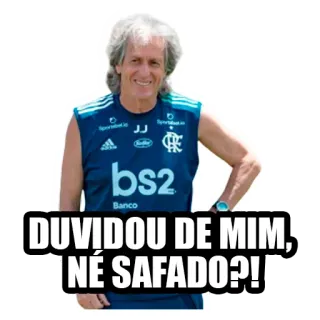😏 ad923432 DUVIDOU DE MIM, 'NÉ SAFADO?! Meme, Calcio, Football americano, Linguaggio offensivo, Sport telegram sticker