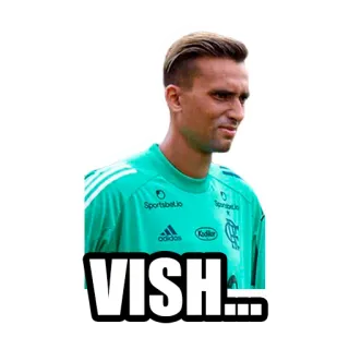 😳 b141efc5 VISH... uomo, atleta, calcio, vish, persona, sport telegram sticker
