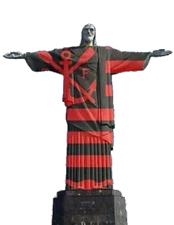 🙇 2d33e541 Cristo Redentor, Brasil, estátua, Rio de Janeiro, marco, religioso, turismo telegram sticker