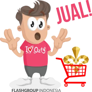 ✅ 0f68479c JUAL! Belanja, Kartun, Karakter, Merah, Diskon telegram sticker