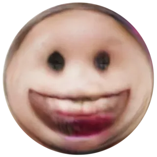 😀 0701722d uśmiech, szczęśliwy, twarz, emoji telegram sticker