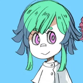 🧪 f63b02f7 аниме, мультфильм, персонаж, рисунок telegram sticker