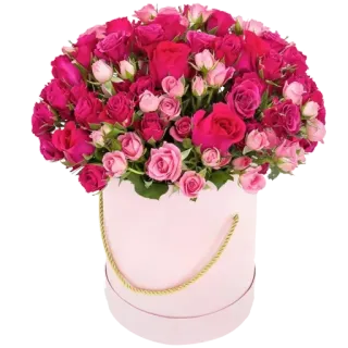 💐 3f4aad8a bunga, mawar, buket, merah muda, rangkaian bunga, hadiah, perayaan telegram sticker