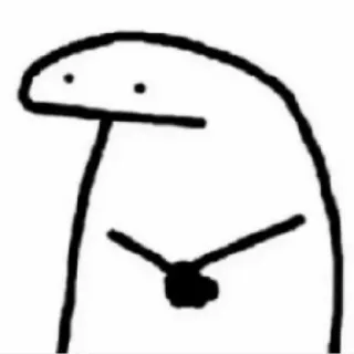 😕 0e885fcf 棒人間, アニメ, ミーム, シンプル, 面白い, キャラクター telegram sticker