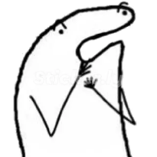 😡 45805b52 イラスト, 漫画, キャラクター, 棒人間, 面白い telegram sticker