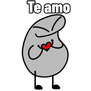🤭 e9700928 Te amo 사랑, 하트, 만화, 귀여운, 사랑해, 애정 telegram sticker