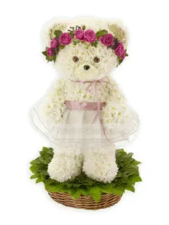 🌸 b7c5187d цветок, медведь, цветы, подарок, роза telegram sticker