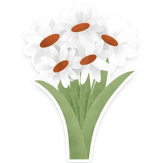 flowers whatsapp stickers