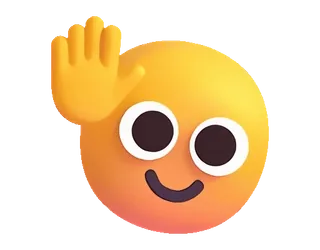 ✋ 04a73cc5 Эмодзи, Машущая рука, Привет, Привет, Махать, Приветствие whatsapp sticker