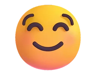 ☺️ 18edb406 Эмодзи, Смайлик, Лицо, Счастливый, Выражение, Милый whatsapp sticker