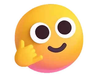 🤙 3ed93f2d Эмодзи, Позвони мне, Hang Loose, Желтый, Общение, Жест, Телефон whatsapp sticker